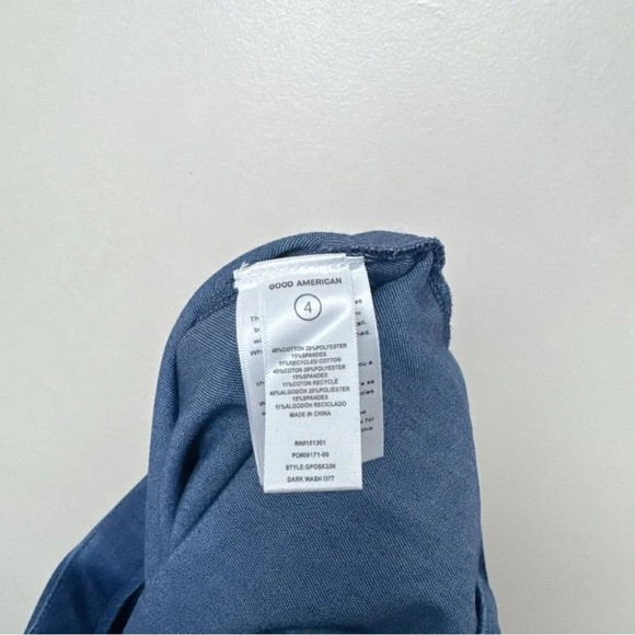 Good American Womens Size 4 US XL Pull On Soft Sculpt Denim Jeans - Picture 11 of 15